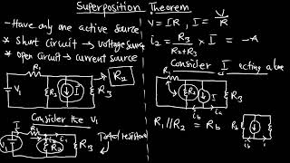 Ep 30 The superposition theorem is explained [upl. by Nnailuj]