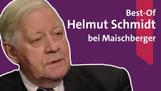 Best of quotHelmut Schmidt bei Sandra Maischbergerquot [upl. by Htrag]