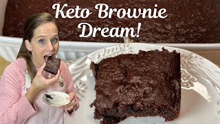 Keto Brownies you have NEVER had before [upl. by Ariela]