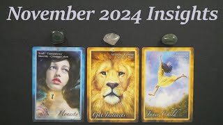 November 2024 Insights Pick a card tarot reading [upl. by Cormier]