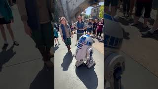 Hanging with R2D2 in Batuu West [upl. by Fabrienne489]