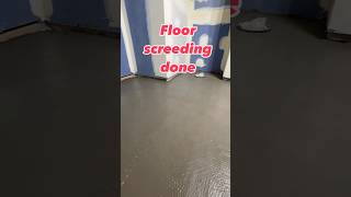 Floor screeding Renovationproject renovation rénovationmaison toronto gta canada [upl. by Coulson]