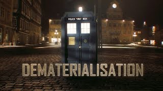 Dematerialisation  A Doctor Who VFX Shot [upl. by Evelin]