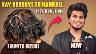 Real Reasons For Your HAIRFALL  Regrow Lost Hair 100  Tamil  Saran Lifestyle [upl. by Norrehc]