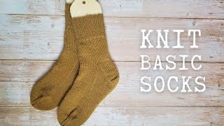 How to knit socks for beginners  Stepbystep tutorial [upl. by Jefferson424]