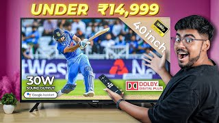 I Bought 42quot Big SmartTV Under ₹15499  Best Budget TV [upl. by Aicirtak879]