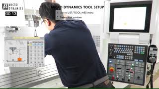 MICRO DYNAMICS HMI  Tool Setup [upl. by Dafna317]