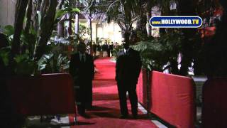 Michelle Pfeiffer Wears Blue Dress at Beverly Hilton [upl. by Leftwich]