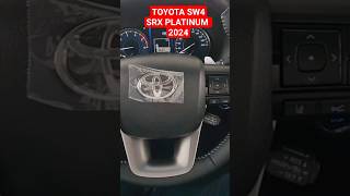 NOVO TOYOTA SW4 SRX PLATINUM 2024 shorts [upl. by Asim677]