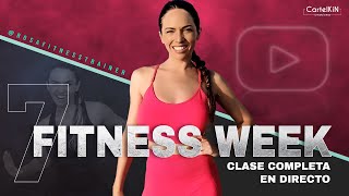 FITNESS WEEK 7  QUEMAGRASA PARA BAJAR DE PESO  AEROBOX [upl. by Jen]