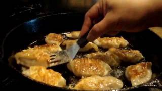 How to Cook Gyoza  Regular and Traditional Style [upl. by Nelleyram]