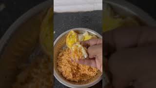 Karam Annam with omlet 😋youtubeshorts food [upl. by Sadoff235]