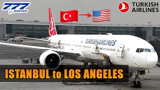 FLIGHT REPORT Istanbul to Los Angeles TURKISH AIRLINES  121 [upl. by Dinah764]