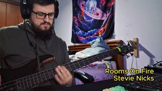 Rooms On Fire  Stevie Nicks  Bass cover [upl. by Liddy]