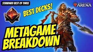 Best Decks in MTG Standard Best of Three  Metagame Breakdown [upl. by Hessney]