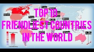 Top 10 Friendliest countries in the world  Travel tips [upl. by Etessil542]