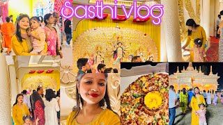 Sasthi vlogdugui bohut digdar koriletranding vlog dailyvlog durgapuja viralvideo [upl. by Nnairet]