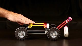 Heres a Question  The Magnet Powered Car [upl. by Nosidda]