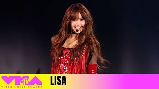 LISA  quotNew Womanquot  quotRockstarquot  2024 VMAs [upl. by Ahsimak]