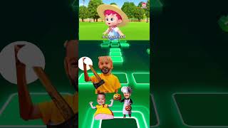 Bebefinn Pinkfong X Scary Boss Baby Coffin Dance Song Cover 531 Tiles hop shorts [upl. by Ewen]