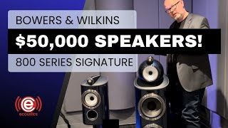 50000 Speakers Bowers amp Wilkins 801 D4 Signature [upl. by Ozner41]