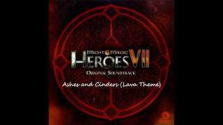 Heroes of Might and Magic VII  12Ashes and Cinders Lava Theme [upl. by Wachter39]