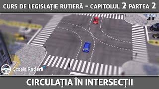 Codul Rutier lecția 4  Circulația în intersecții [upl. by Malvino]