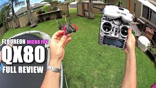 FLOUREON QX80 Micro FPV Drone  Full Review  Unbox Inspection Setup Flight Test Pros amp Cons [upl. by Bledsoe]