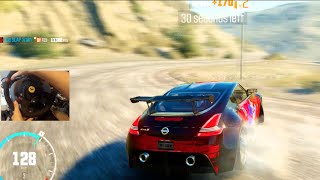 The Crew Wild Run Pt2  GoPro Drifting Mountains wHardcore vs Sport Steering  SLAPTrain [upl. by Neelear]