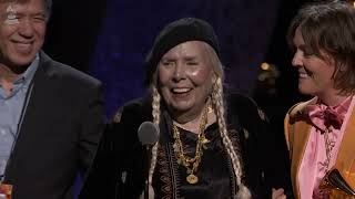 Joni Mitchell Wins Best Folk Album  2024 GRAMMYs [upl. by Bouley176]