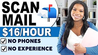 HURRY No Experience Needed  Make 16hr Easy WorkFromHome Job Scan Mail  No Phones [upl. by Rior]