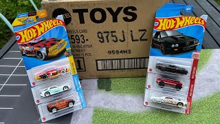 Lamley Unboxing Hot Wheels 2024 J Case with Target Red Editions [upl. by Laraine]