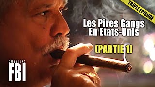 Les Pires Gangs En EtatsUnis Partie 1  TRIPLE EPISODE  Dossiers FBI [upl. by Vernor541]