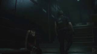 Resident Evil 2 Lockeroom Scene ♂ [upl. by Raffin715]