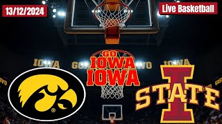 Iowa vs Iowa State Cyclones Basketball Match Today NCAA [upl. by Eikcuhc]