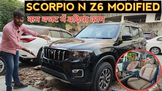 scorpio n z6 modified to z8l ✅ Scorpio N Modified ✅ Scorpio N Geniune Accessories ✅ Scorpio N Z6 [upl. by Lauzon]