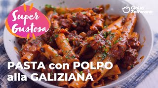 PASTA con POLPO alla GALIZIANA RICCA e GUSTOSA🥰🍝🐙🍅 [upl. by Ahrat]