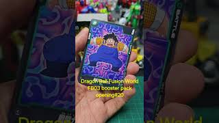 Dragon Ball Fusion World FB03 booster pack opening20 shorts dragonball dbfusion dragonballsuper [upl. by Hayn]