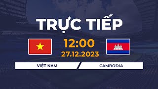 🔴 VIETNAM  CAMBODIA  NHỮNG CHIẾN BINH ĂNG CO CHÓNG MẶT TRƯỚC CÁC CẦU THỦ U23 VIỆT NAM [upl. by Torruella]