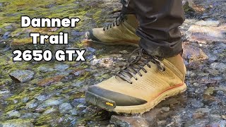 The Hiking Boots You Need Danner Trail 2650 GTX Mid Mens Hiking Boots [upl. by Anuat]