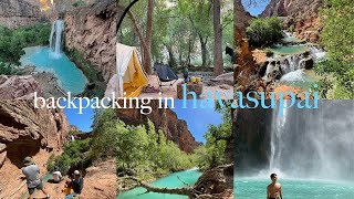 vlog — havasupai my dream backpacking [upl. by Casilde403]