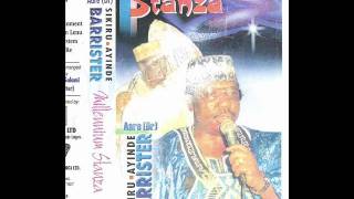 Alhaji Sikiru Ayinde Barrister  Fuji Millennium Stanza  Itan Orin  2 [upl. by Leuqim]