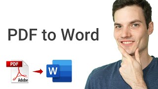 How to Convert PDF to Word [upl. by Packer]