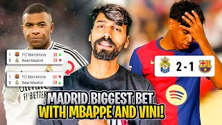 Barcelona are Bottling Laliga  Mbappe Forcing Vinicius in Real Madrid  Divyansh [upl. by Aihsenet904]