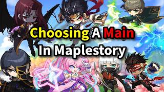 Best Way To Choose YOUR Main In Maplestory 2024 [upl. by Merkle292]