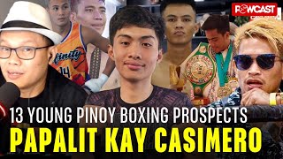 Susunod sa Yapak ni Casimero 13 Young Pinoy Boxing Prospects [upl. by Norrahs]