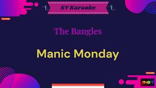 The Bangles  Manic Monday  Karaoke [upl. by Koenig63]