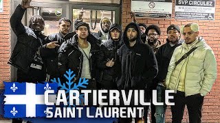 GabMorrison  Au Quartier avec Nawfal à Montréal CartiervilleSaint Laurent [upl. by Alanna]