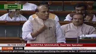 Home Minister Shri Rajnath Singh full speech in Lok Sabha on Kashmir situation  21072016 [upl. by Luby]