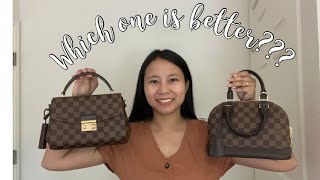 Louis Vuitton Croisette vs Alma BB [upl. by Kirshbaum]